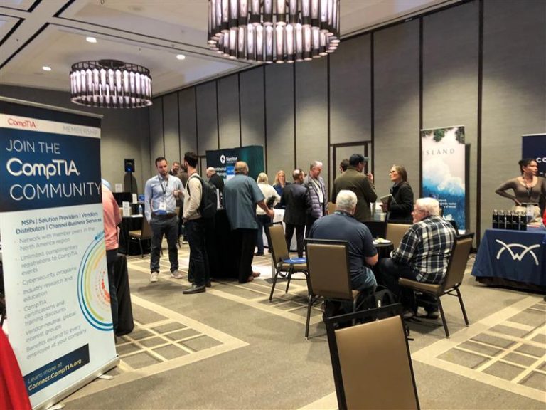 Island by PerfTech, Nanitor, ConnectWise, CompTIA vendors at MSP conference