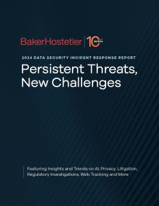 BakerHostetler 2024 Data Security Incident Report cover