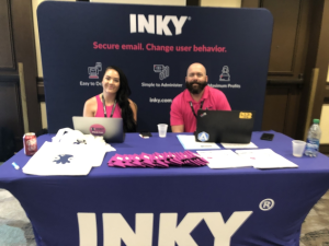 Sarah Hambright and Matt Waters of INKY