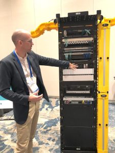 David Windsor of Eaton demonstrates new offerings