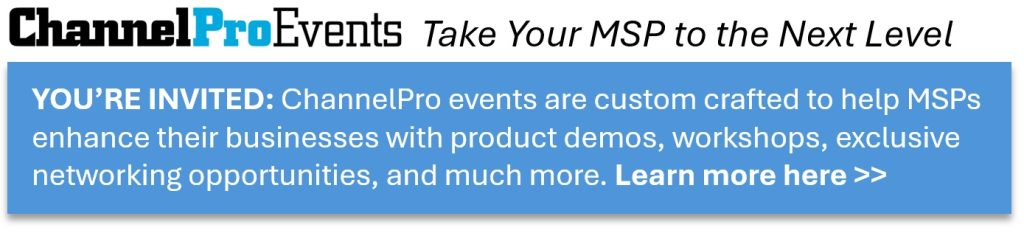 ChannelPro Events banner for MSPAC articles