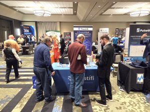 Lunch reception in the exhibit hall at ChannelPro LIVE New Jersey