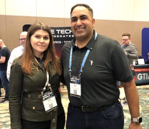 Dawn Sizer and Atul Bhagat