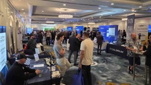 Expo Hall at Irvine cybersecurity conference for MSPs