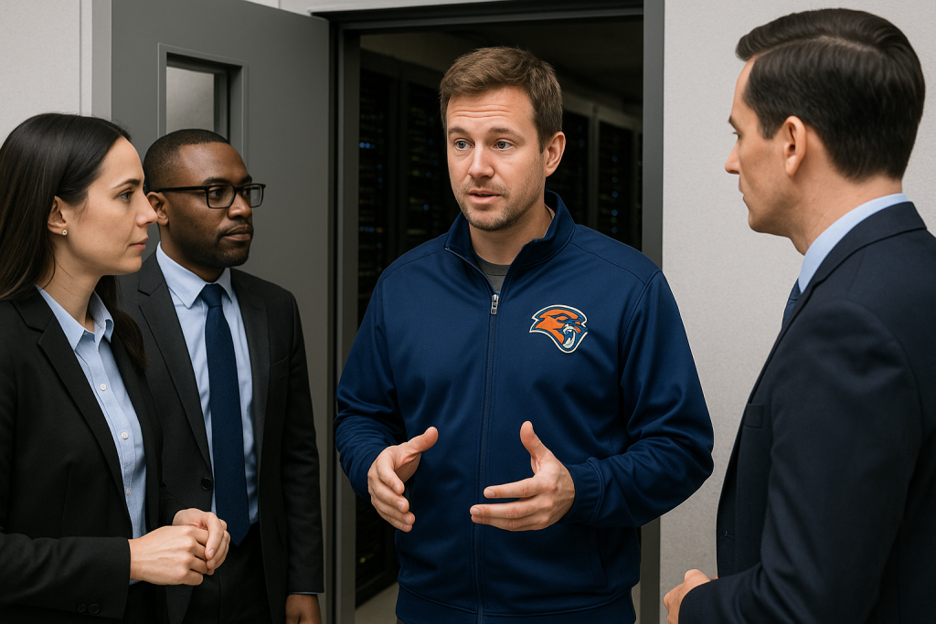 ethical hacker as a sports team manager