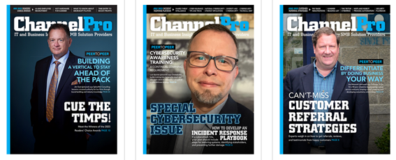 ChannelPro magazine covers 2