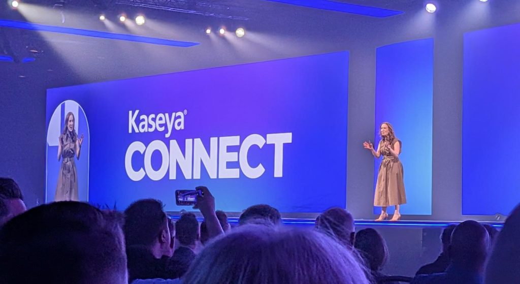 Rania Succar announces Kaseya Intelligence and Agentic AI for MSPs