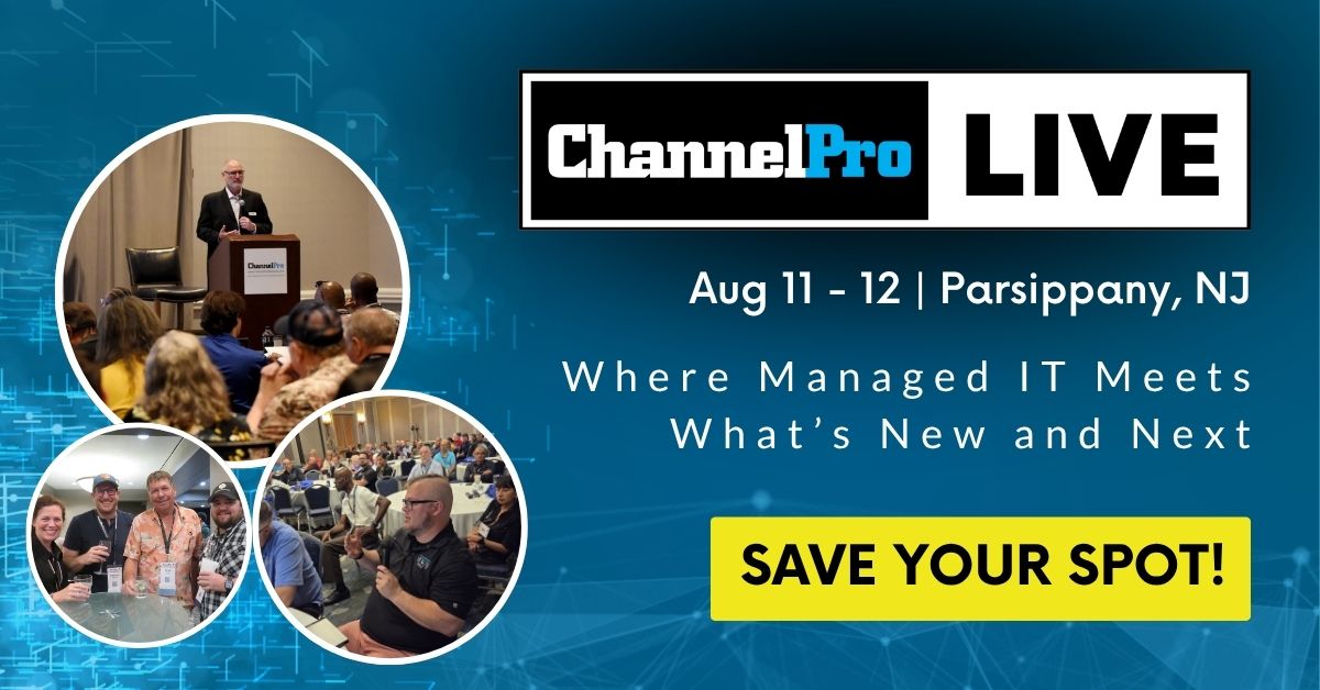 Aug 11-12 Parsippany NJ ChannelPro LIVE