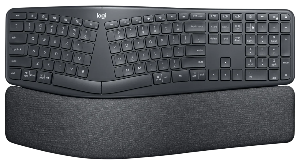 Logitech K860 ergonomic keyboard
