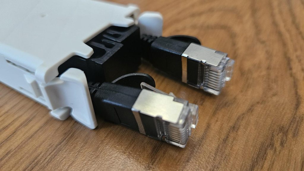 Patchbox ethernet connectors