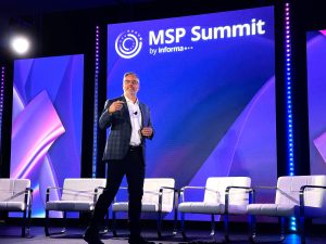 Patrick O'Dell of Ingram Micro presents on MSP profitable services at MSP Summit